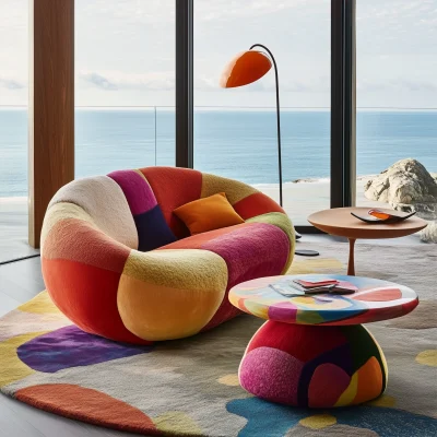 Colorful Organic Furniture Design