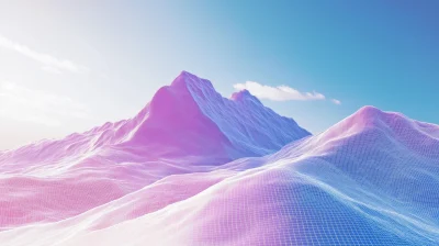 Digitized Mountain