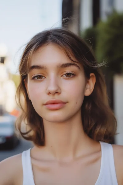 Natural Headshot of Woman