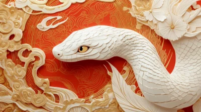 Elegant Dance of a Snake