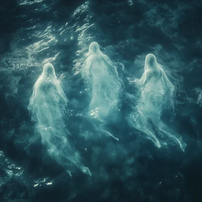 Translucent Ghosts on Water