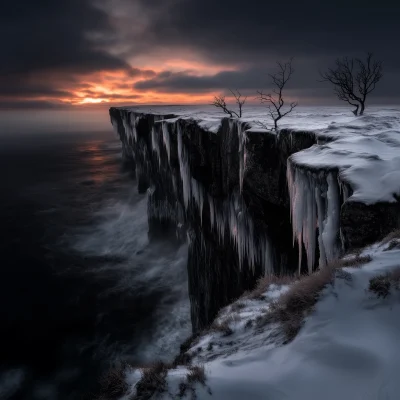 Sunrise at North Cape