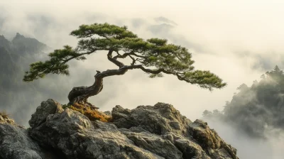 Mysterious Huangshan Mountain