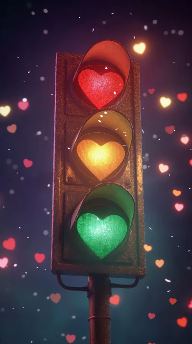 Heart Traffic Light