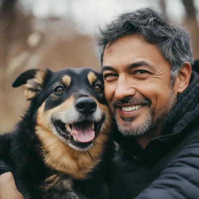 Man and His Dog