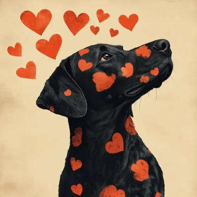 Heart-Spotted Dalmatian