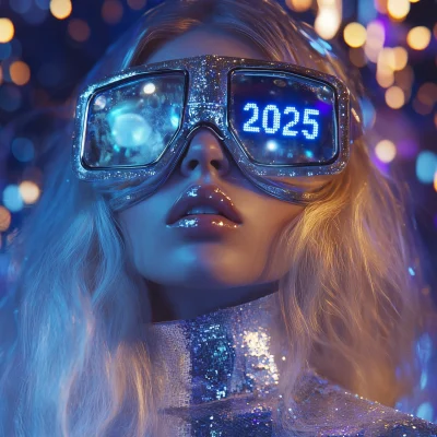 Futuristic New Year Eve Fashion