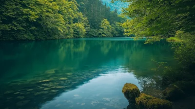 Lush Nature Lake