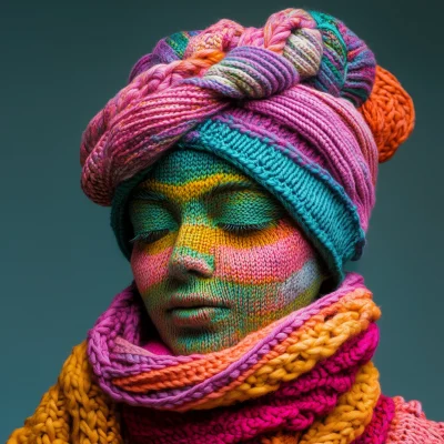 Knitted Woman