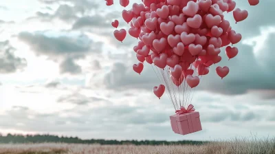 Valentine’s Day Heart Balloons