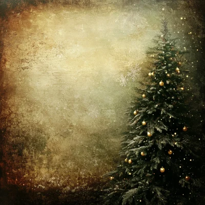 Grunge Christmas Background