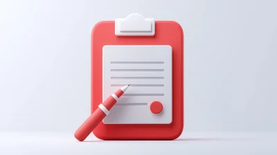 Document Icon with Pen