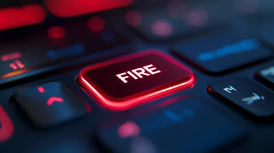 Keyboard with Fire Button