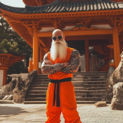 Master Roshi in Tattoos