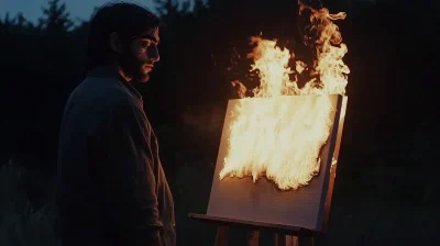 Burning Canvas