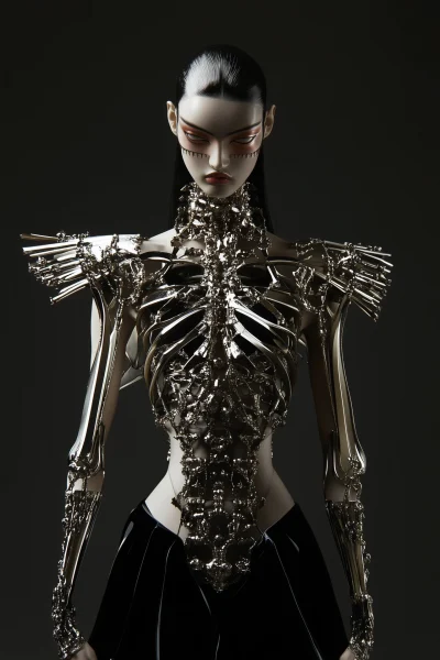 Anatomical Avant-Garde Fashion Design