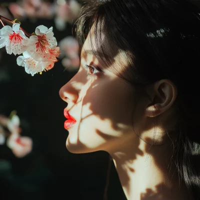 Portrait of a Japanese Woman