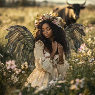 Angel in the Meadow