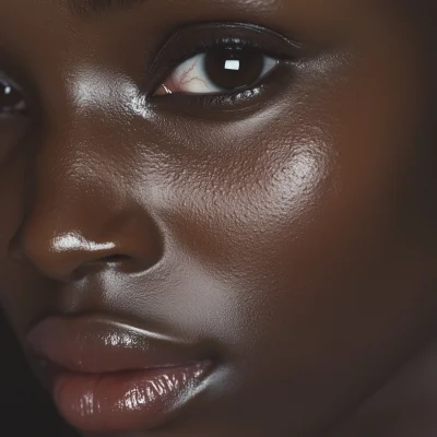 Close-up of a Black Woman