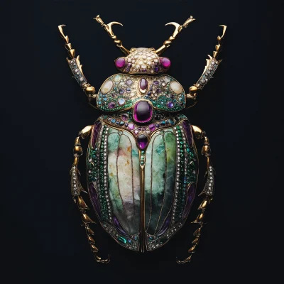 Jewelled Scarab Beetle