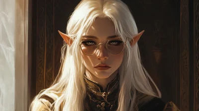 Elegant Elven Secretary