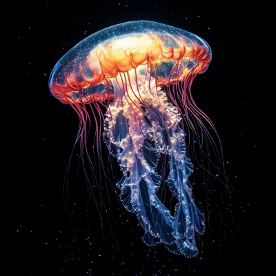 Vibrant Jellyfish