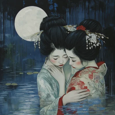 Emotional Geisha Reflection