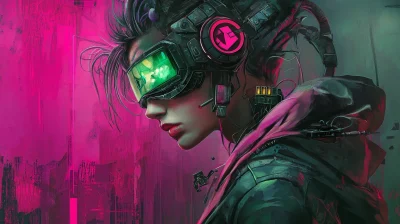 Cyberpunk Aesthetic