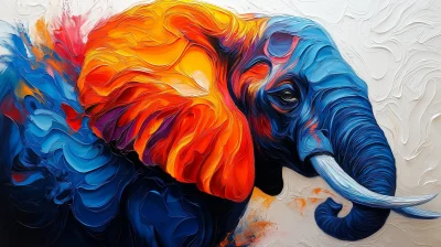 Abstract Animal Art