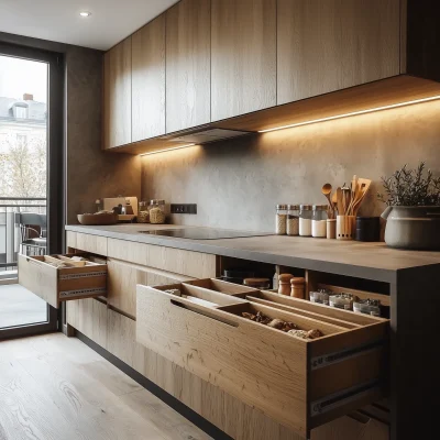 Cozy Organized Kitchen