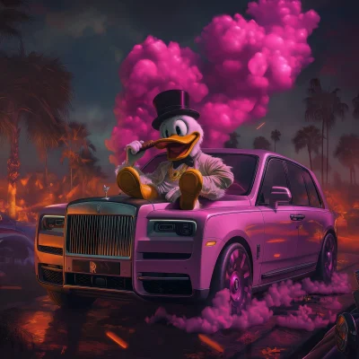 Thugged Out Donald Duck