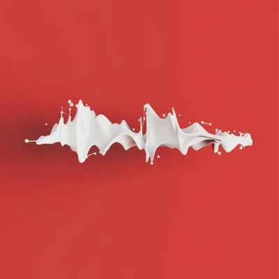 Red Sound Wave