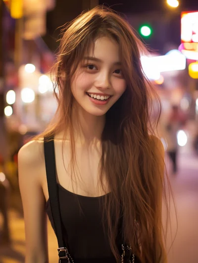 Smiling in the Night