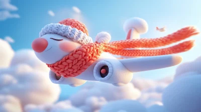 Knitted Airplane