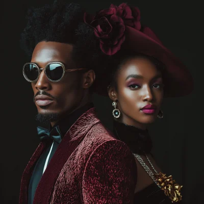 Black Dandyism Fashion Editorial