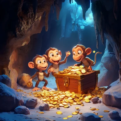 Monkeys at the Treasure Chest