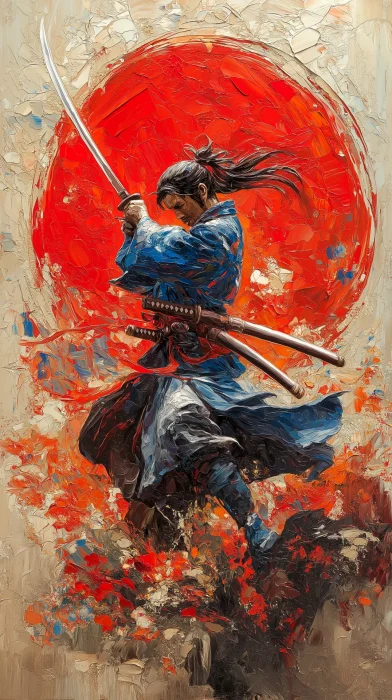 Samurai in Four Seasons