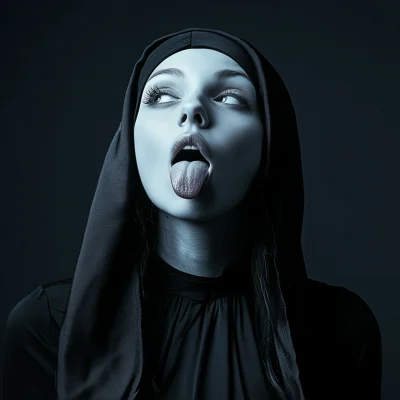 Expressive Nun