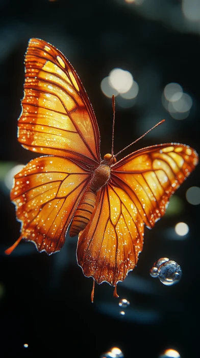 Bubblewrap Butterfly