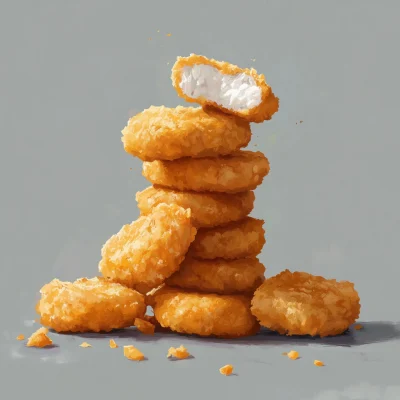 Playful Chicken Nuggets