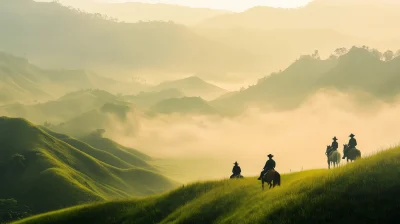 Horseback Adventure in the Mountains