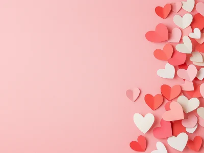 Valentine’s Day Hearts Background