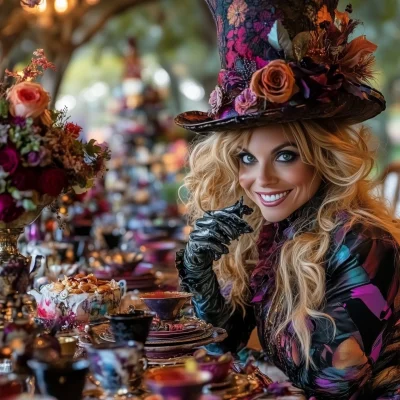 Whimsical Mad Hatter Birthday Party