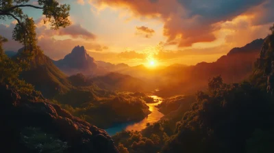 Mountain Sunrise