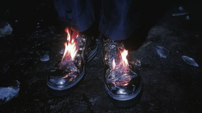 Burning Beloved Shoes