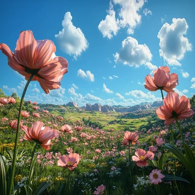 Vibrant Spring Landscape