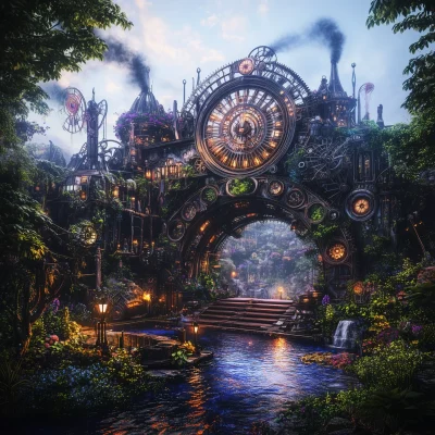 Steampunk Garden