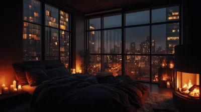 Cozy Industrial Scene