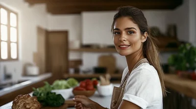 Woman in a Kitchen