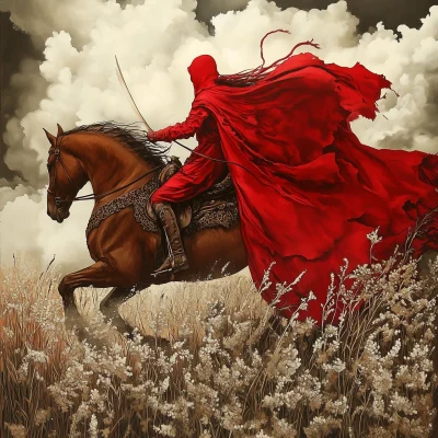 The Horse of the Red Rider